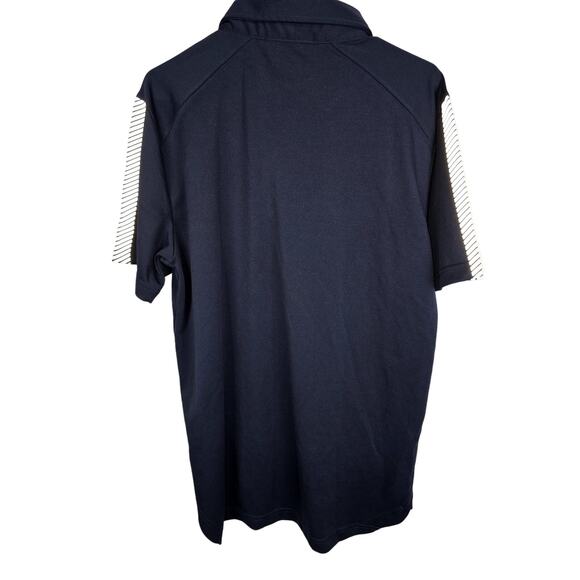 McDonalds Shirt Blue Gray Logo Polo Employee Uniform Mens M-R - Picture 2 of 8